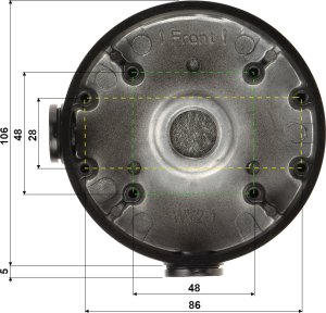 Dahua Technology UCHWYT KAMERY PFA139-B DAHUA 1