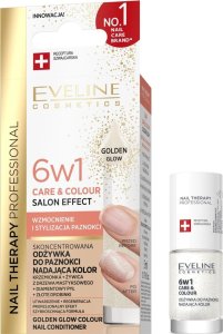 EVELINE KOLOROWKA EVELINE KOL Odżyw d/pazn CARE&COLOUR 6w1 Golden G 2