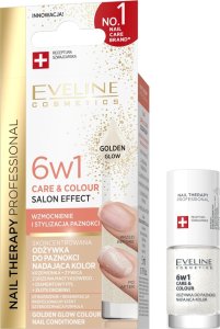 EVELINE KOLOROWKA EVELINE KOL Odżyw d/pazn CARE&COLOUR 6w1 Golden G 3