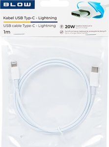 Kabel USB Blow USB-C - Lightning 1 m Biały 2