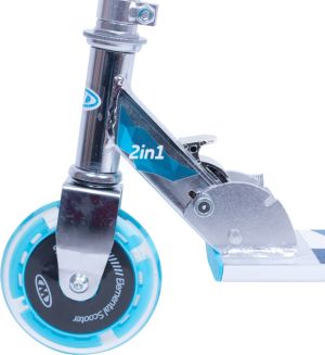 Hulajnoga Worker Snow Spider PRO 2w1 Srebrny (13912) 4