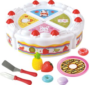 Woopie WOOPIE Tort Urodzinowy i Owoce do Krojenia ze Słodkościami 4