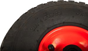 Blow Koło 26cm do taczki wózka 260x85 3.00/4 CZERWONE 3