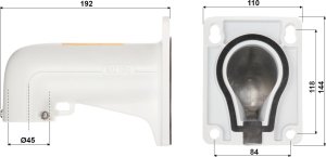 Kamera IP Hikvision KAMERA IP SZYBKOOBROTOWA ZEWNĘTRZNA DS-2SE4C425MWG-E(14F0) TandemVu ColorVu - 3.7Mpx 4.8... 120mm Hikvision 7