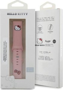 HelloKitty Hello Kitty Pasek Uniwersalny HKUWLSCHBLP Silicone Kitty Head różowy/pink strap 22mm 11