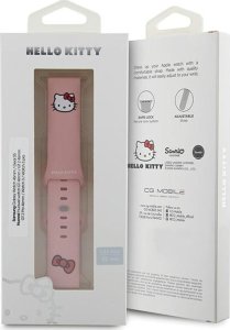 HelloKitty Hello Kitty Pasek Uniwersalny HKUWLSCHBLP Silicone Kitty Head różowy/pink strap 22mm 4