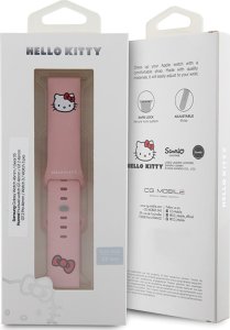 HelloKitty Hello Kitty Pasek Uniwersalny HKUWLSCHBLP Silicone Kitty Head różowy/pink strap 22mm 7