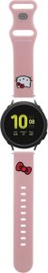 HelloKitty Hello Kitty Pasek Uniwersalny HKUWMSCHBLP Silicone Kitty Head różowy/pink strap 20mm 5