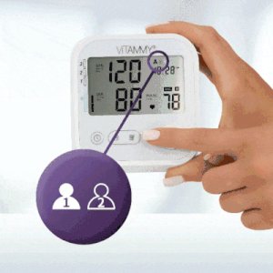 Ciśnieniomierz Vitammy VITAMMY Next e1 Ciśnieniomierz naramienny z komunikatami głosowymi 24