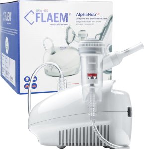 Flaem FLAEM NEW ALPHANEB 4.0 Inhalator pneumatyczno-tłokowy z nebulizatorem RF9 1