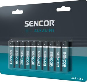 Sencor Bateria alkaliczna, AAA (LR03), AAA, 1.5V, , blistr, 10-pack 6