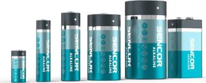 Sencor Bateria alkaliczna, AAA (LR03), AAA, 1.5V, , blistr, 10-pack 9