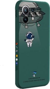 nemo Etui SAMSUNG GALAXY M34 5G Astronauta NASA ciemnozielone 1