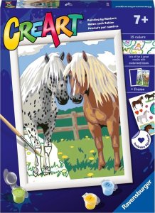 Ravensburger CreArt dla dzieci: Szczęśliwe konie 1