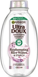 Garnier GARNIER Ultra Doux Szampon do włosów długich Replumping Rise Water & Starch (woda ryżowa i skrobia) 400ml 1