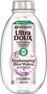 Garnier GARNIER Ultra Doux Szampon do włosów długich Replumping Rise Water & Starch (woda ryżowa i skrobia) 400ml 2