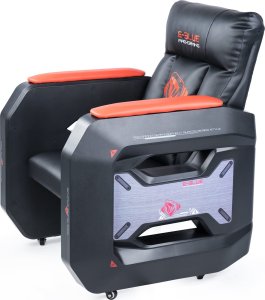 E-Blue Dla gracza sofa E-blue Auroza EEC338, czarno-czerwona 3