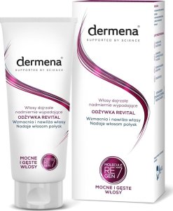 Dermena DERMENA Revital Nawilżająco - Wzmacniająca Odżywka do włosów dojrzałych,nadmiernie wypadających 200ml 2