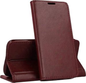 nemo Etui OPPO A58 4G Portfel z Klapką Skóra Ekologiczna Kabura Magnet Book burgundowe 1