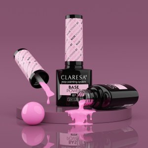 Claresa CLARESA Base Power Baza kauczukowa do paznokci UV/LED 07 5g 4