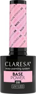 Claresa CLARESA Base Power Baza kauczukowa do paznokci UV/LED 08  5g 2
