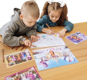 Dodo PUZZLE 2w1 "MY LITTLE PONY" 60 ELEMENTÓW KOLOROWANKA I UKŁADANKA W JEDNYM 4
