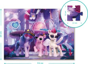Dodo PUZZLE 2w1 "MY LITTLE PONY" 60 ELEMENTÓW KOLOROWANKA I UKŁADANKA W JEDNYM 5