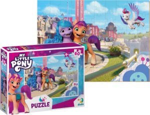 Dodo PUZZLE MY LITTLE PONY 60 ELEMENTÓW DO UŁOŻENIA KOLOROWY UROCZY OBRAZEK 3