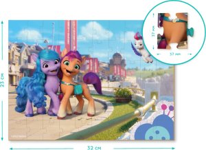 Dodo PUZZLE MY LITTLE PONY 60 ELEMENTÓW DO UŁOŻENIA KOLOROWY UROCZY OBRAZEK 4