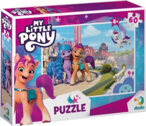 Dodo PUZZLE MY LITTLE PONY 60 ELEMENTÓW DO UŁOŻENIA KOLOROWY UROCZY OBRAZEK 5