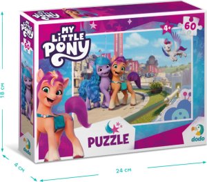 Dodo PUZZLE MY LITTLE PONY 60 ELEMENTÓW DO UŁOŻENIA KOLOROWY UROCZY OBRAZEK 6