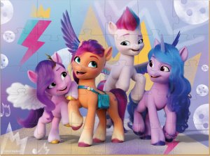 Dodo PUZZLE "MY LITTLE PONY" 30 ELEMENTÓW KOLOROWEJ UKŁADANKI DLA NAJMŁODSZYCH 2