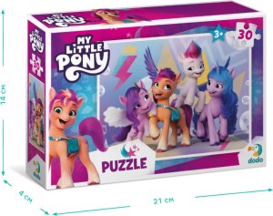 Dodo PUZZLE "MY LITTLE PONY" 30 ELEMENTÓW KOLOROWEJ UKŁADANKI DLA NAJMŁODSZYCH 5