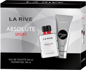 La Rive LA RIVE Man Zestaw prezentowy Absolute Sport (woda toaletowa 100 ml + żel pod prysznic 100 ml) 2