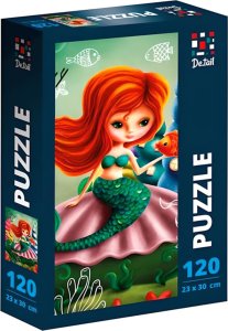 Roter Kafer Puzzle Mała Syrenka Układanka Dla Dorosłych Dzieci 120 Elementów Plakat 2