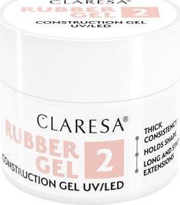Claresa CLARESA Rubber Gel Żel do budowania i przedłużania paznokci 02 - 90 g 7