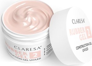 Claresa CLARESA Rubber Gel Żel do budowania i przedłużania paznokci 02 - 90 g 8
