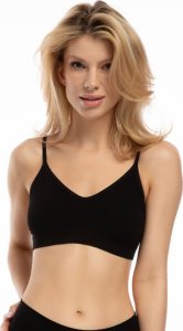 Julimex Biustonosz Bamboo Bralette Beżowy (Rozmiar L) 8