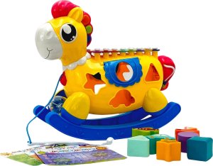 Woopie BABY Konik Interaktywny Cymbałki 8w1 3