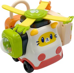 Woopie WOOPIE BABY Montessori Tablica Manipulacyjna Kolorowy Panel Aktywności 9