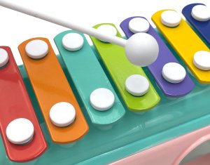 Woopie WOOPIE BABY Samochodzik Muzyczny Sorter z Cymbałkami Różowy 7