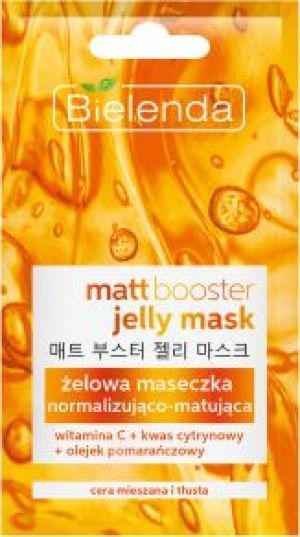 Bielenda Jelly Mask Maseczka żelowa normalizująco-matująca Matt Booster 8g 1