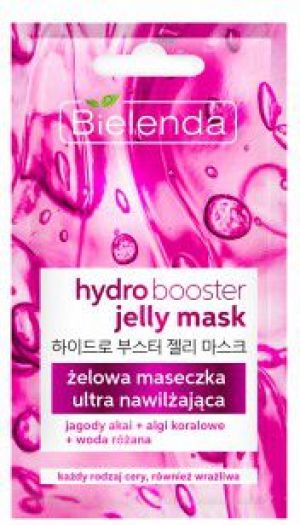 Bielenda Jelly Mask Maseczka żelowa ultra nawilżająca Hydro Booster 8g 1