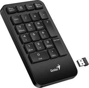 Klawiatura Genius Genius NumPad 1000, klawiatura numeryczna bezprzewodowa, czarna 3