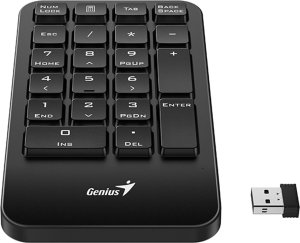 Klawiatura Genius Genius NumPad 1000, klawiatura numeryczna bezprzewodowa, czarna 5