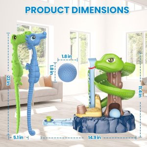 Woopie Gra Zręcznościowa Mini Golf Snake Golf 4