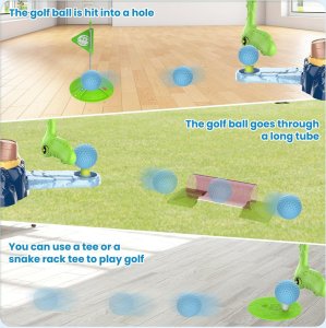 Woopie Gra Zręcznościowa Mini Golf Snake Golf 5