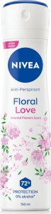 Nivea NIVEA Antyperspirant damski w sprayu Floral Love 150 ml - wersja limitowana 1