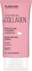 Floslek FLOSLEK Active Hand Care Collagen Krem do rąk i paznokci - wygładzenie 50 ml 1