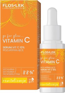 Floslek FLOSLEK Go For Glow Witamin C Serum Vit C 10%rozjaśniające 30 ml 1